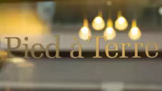 The exterior at Pied à Terre in Fitzrovia