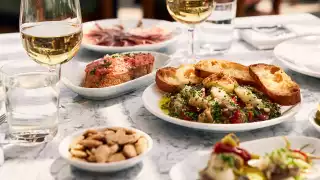A spread at Parillan